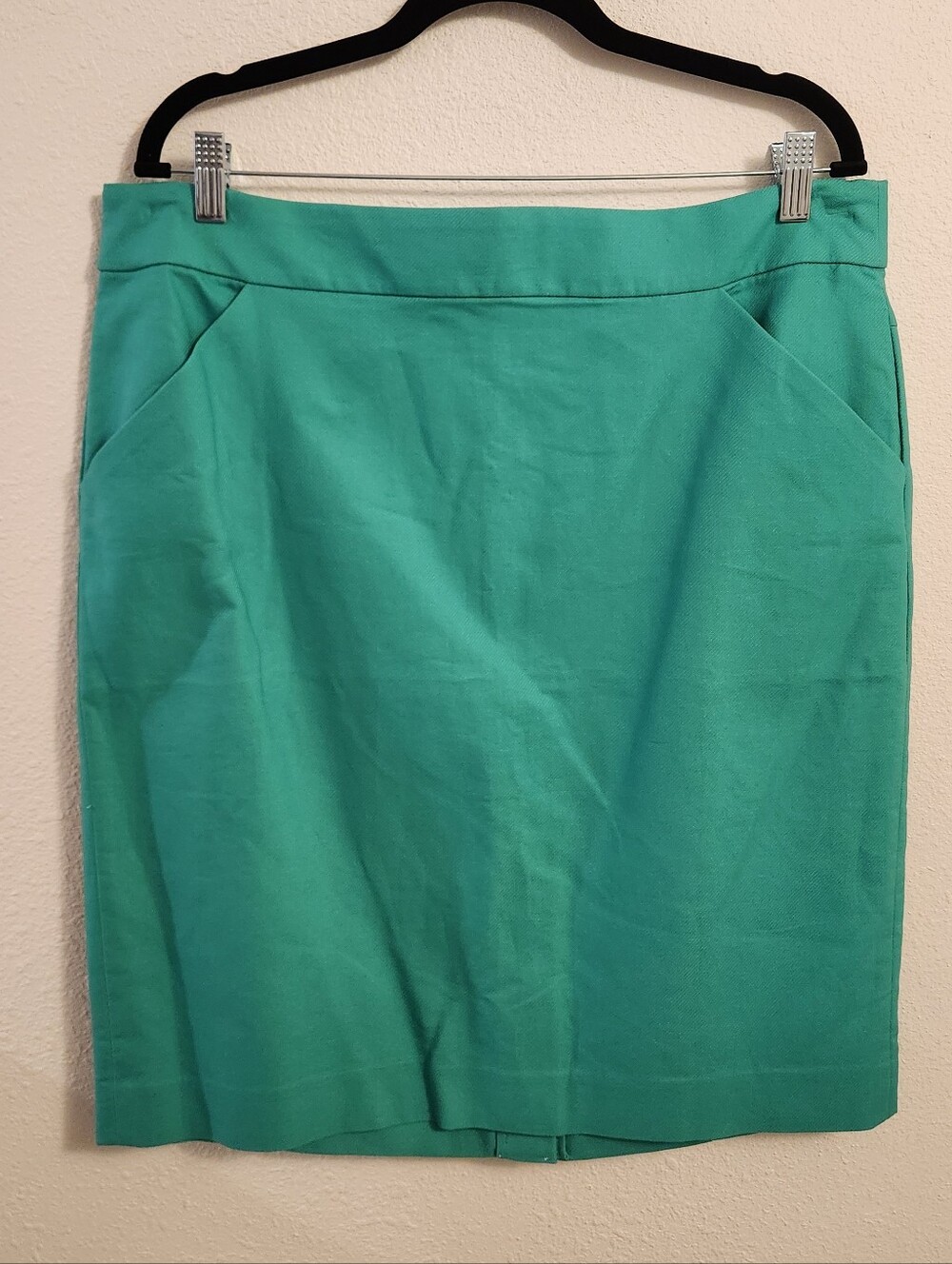 J. Crew Succulent Green Pencil Skirt